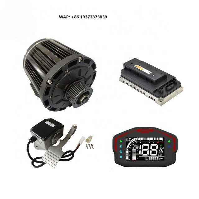 Mid Drive Motor Kit 72V 3000W - SIA ECOSYS/QS 3000W Mittelmotor-Kit mit bürstenlosem