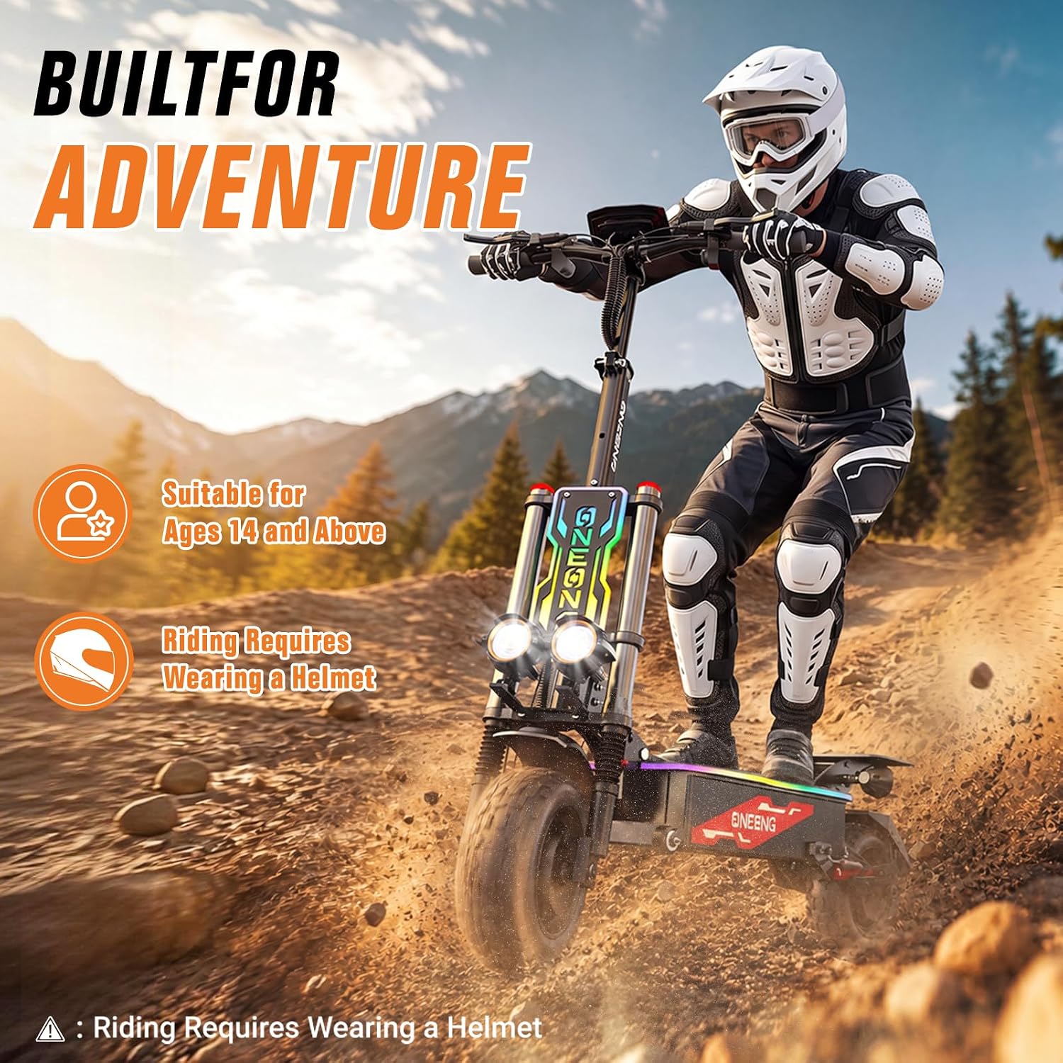 ONEONA GT8, faltbarer Elektro- – 60V 5600W Dual Motor Electric Scooter Bewertung und Preis