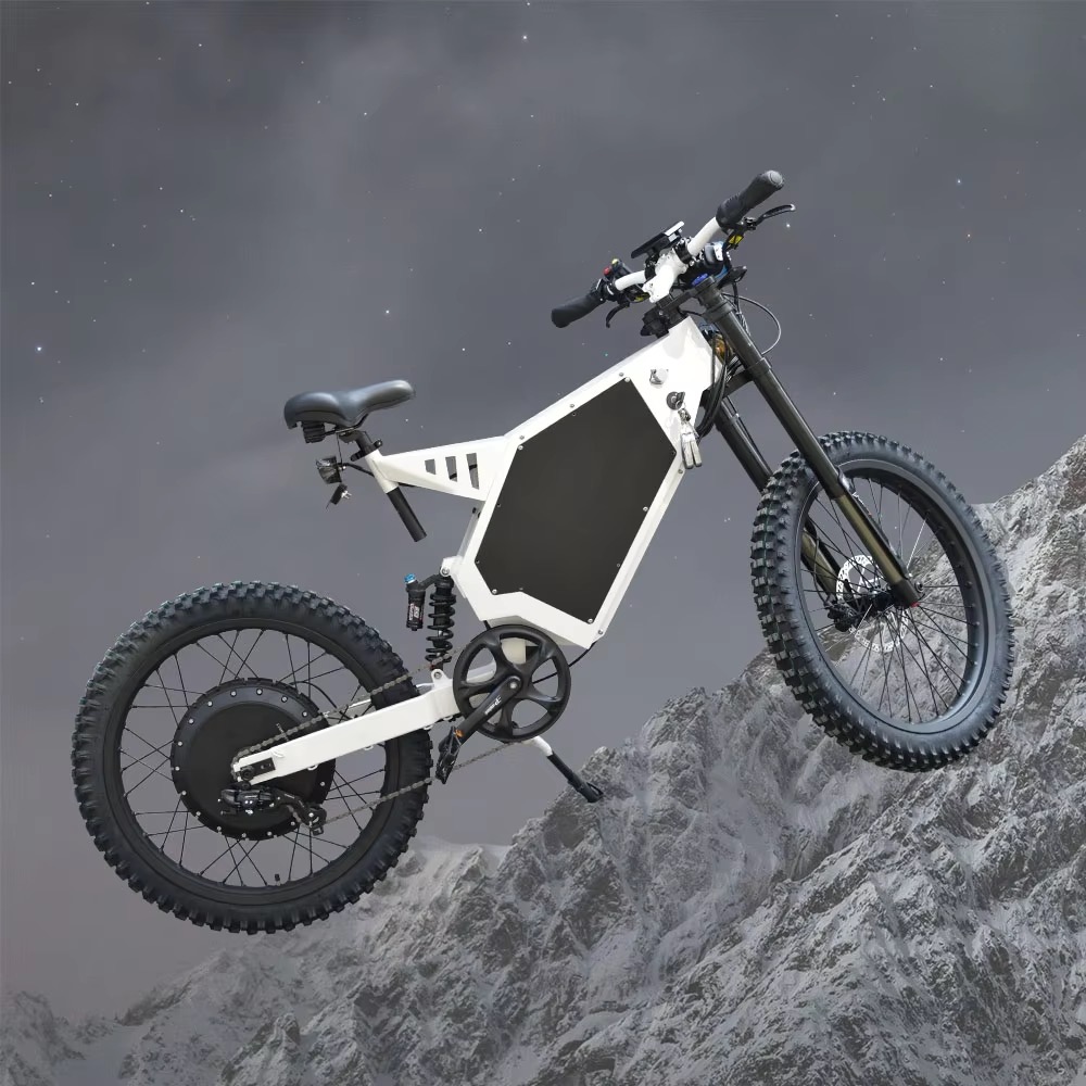 2025 Bestseller 48V Vollfederu – 8000W Stealth Bomber Ebike Bewertung und Preis